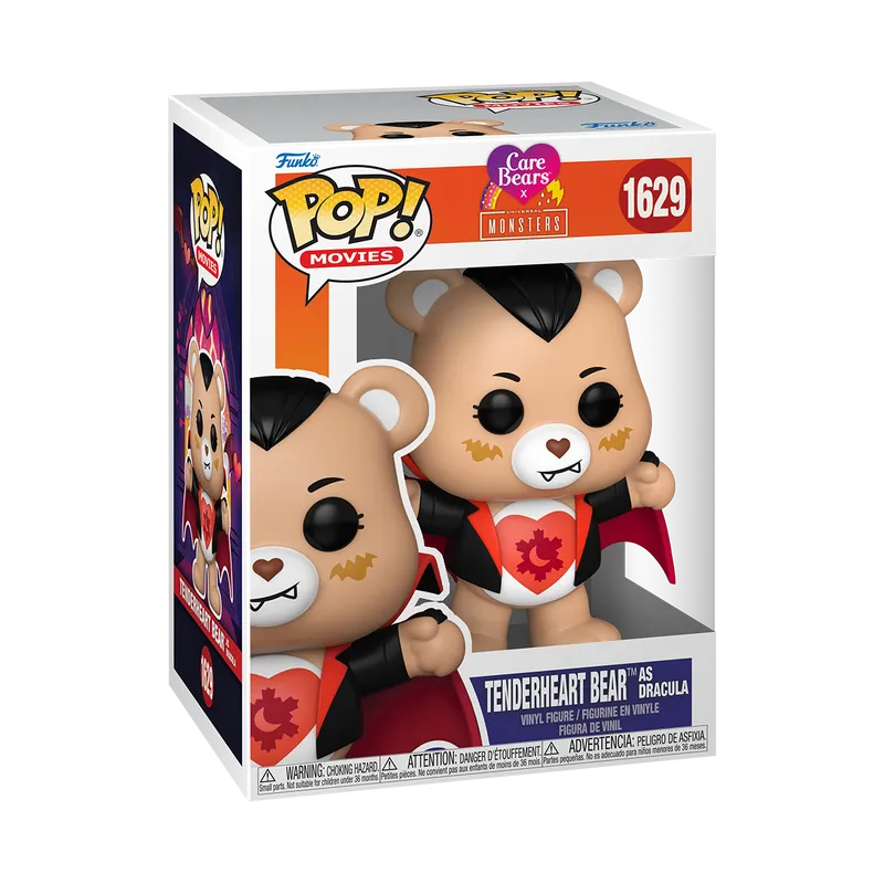 UM X Care Bears - POP Movies N°1629 - Tender Heart Bear as Dracula